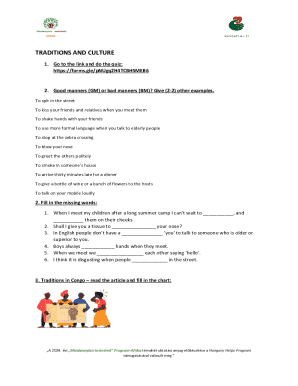 Good Manners or Bad Manners WorksheetPDF
