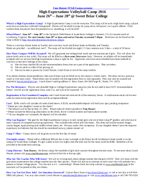 Rising Stars Take Part in High Expectations Camp