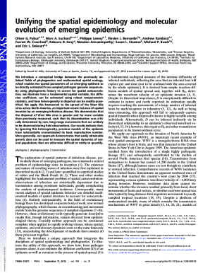 Unifying the spatial epidemiology andOxford Martin School