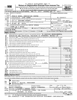 Return of Organization Exempt From Income Tax - Flint