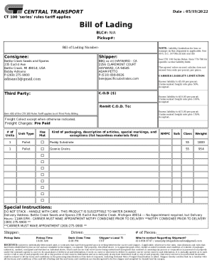 NOTE: Liability Limitation for loss or
