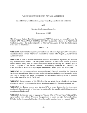 Green Bay PSD WI DPA GA sig 9.14