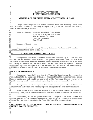 TYRONE TOWNSHIP PLANNING COMMISSION Thursday, ...