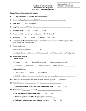 FCS 2850, Child Development