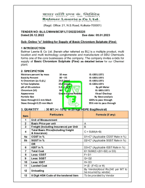 TENDER NO: BL/LC/MAN/BCSF/LT/202223/0225
