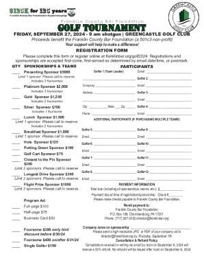 4th Annual Charity Golf Outing in support of Jakes Baristas