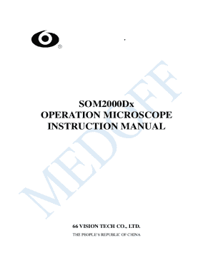 Understanding and caring for an operating microscope