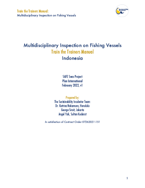 Plan International SAFE Seas Project Protecting Fishers ...