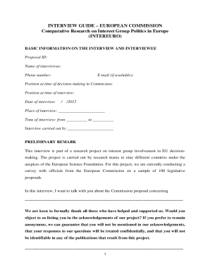 Comparative research on interest group politics in Europe ...
