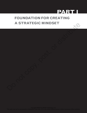 FOUNDATION FOR CREATING