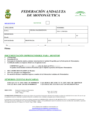 FEDERACIN ANDALUZA DE MOTONUTICA