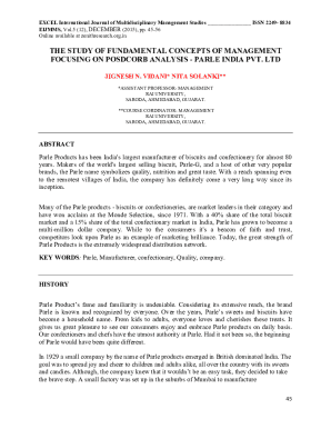 EXCEL INTERNATIONAL JOURNAL OF ...