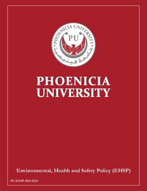 health, safety &amp; environmental policy - ICMP