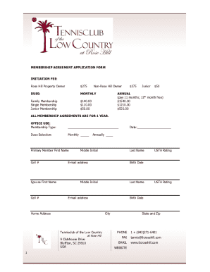 Green - Orange - TLC Rose Hill Tennis Club in Bluffton, SC