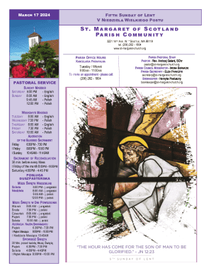 V Niedziela Wielkiego Postu