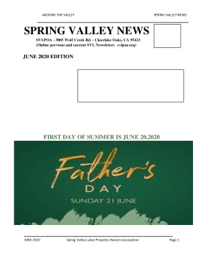 SVLPOA - 3005 Wolf Creek Rd