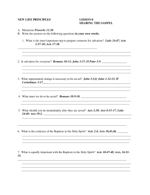 Appendix B God's Answers To Man's Questions