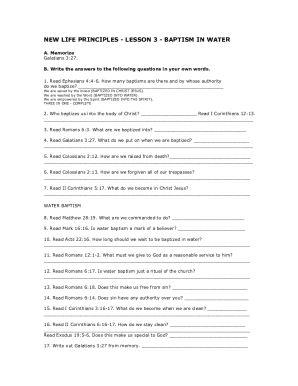 Does Galatians 3:27 teach that baptism is necessary for ...