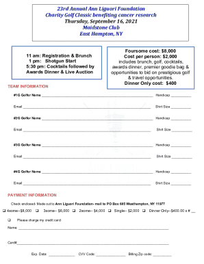 Hope you can join us for our 27th Annual Ann Liguori ...