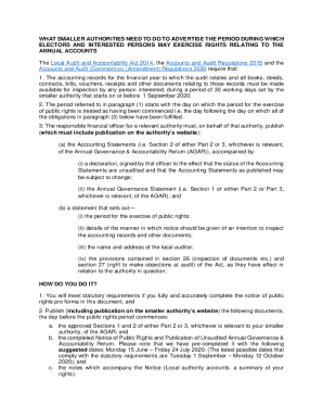 Exercise of Public Rights opens a new window