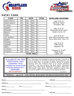 2022 trail challenges entry form