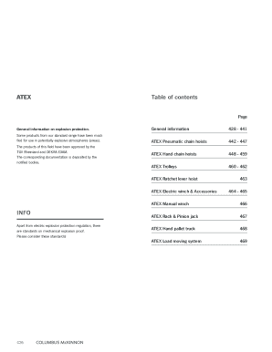 ATEX General information on explosion protection - CMCO