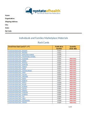 Enroll Now Rack Card SIMPLIFIED CHINESE