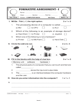 4th CLASS KEY BOOK.pmd