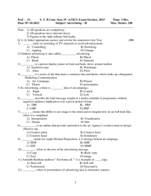 Notice of ATKT Examination Forms- F.Y.B.Com. / S.Y.B. ...