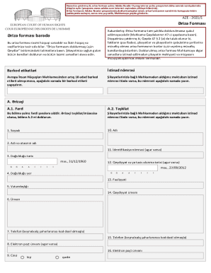 APPLICATIONPACK - APPLICATION FORM - AZE. APPLICATIONPACK - APPLICATION FORM - AZE