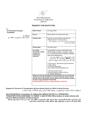 All interested Transport Companies