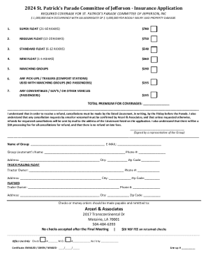 The St. Patrick Parade Committee of Jefferson, Inc.