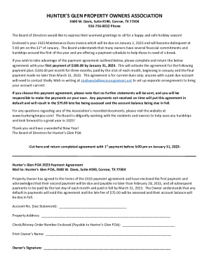 Hunter's Glen Property Owner's Association, Inc.