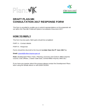 APPENDIX 1 Draft Response to consultation on plan-making ...