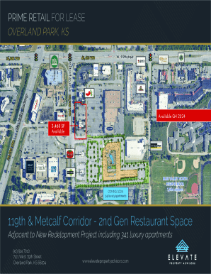 119th &amp; Metcalf Corridor - 2nd Gen Restaurant Space