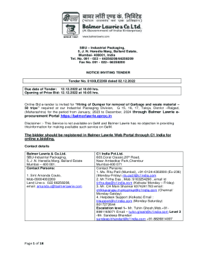Page 1 of 15 SBUIndustrial Packaging, 5, J. N. Heredia Marg, ...