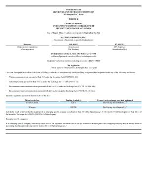 Registrants telephone number, including area code: (281) 942-9069