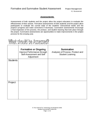 Assessment methods and their impact on learning ...