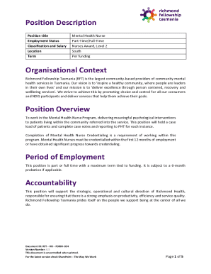 Clinical Nurse Specialist - Out of Home Care Mental Health ...