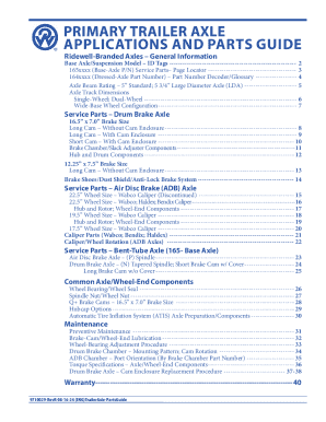 Installation and Service Manual AgTrak-1723-23K Overslung