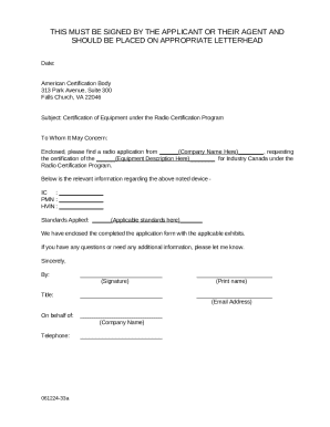 American Certification Body, Inc. (ACB)