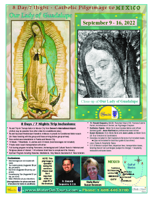 8 Days 7 Nights Pilgrimage Tour through Central and ...