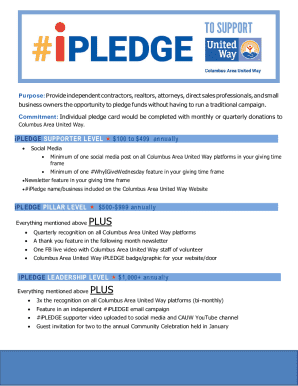 REALTORS' Pledge of Performance and Service