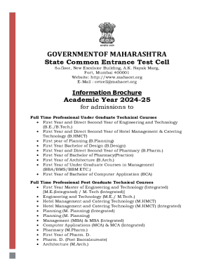 State Common Entrance Test CellGOVERNMENT OF ...