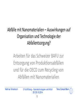 Nanoabflle - BAFU - admin.ch