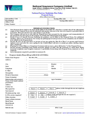 Parivar Claim Form PDFPDFPatientHospital