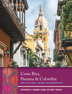 Canal to Cuba with Panama, Costa Rica &amp; Colombia ...