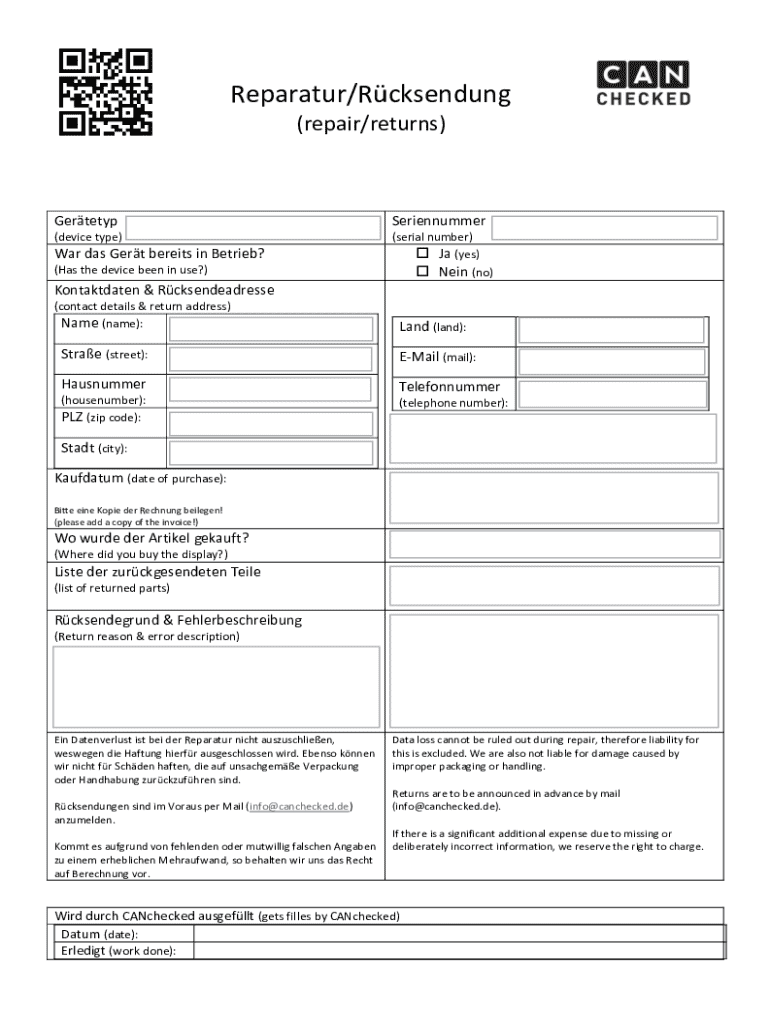 Form preview