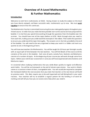 Further Mathematics - City of Stoke-on-Trent Sixth Form ...