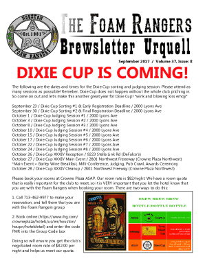 DIXIE CUP IS COMING!